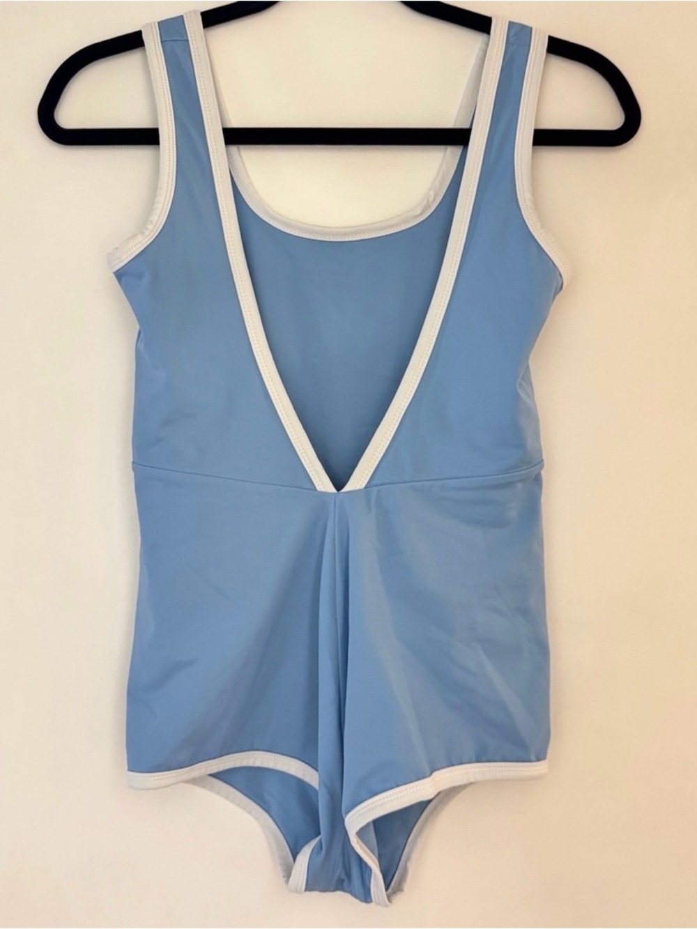 Nosediver Blue Swimsuit Free People Light Blue One-Piece Swimsuit - Picture 5 of 7